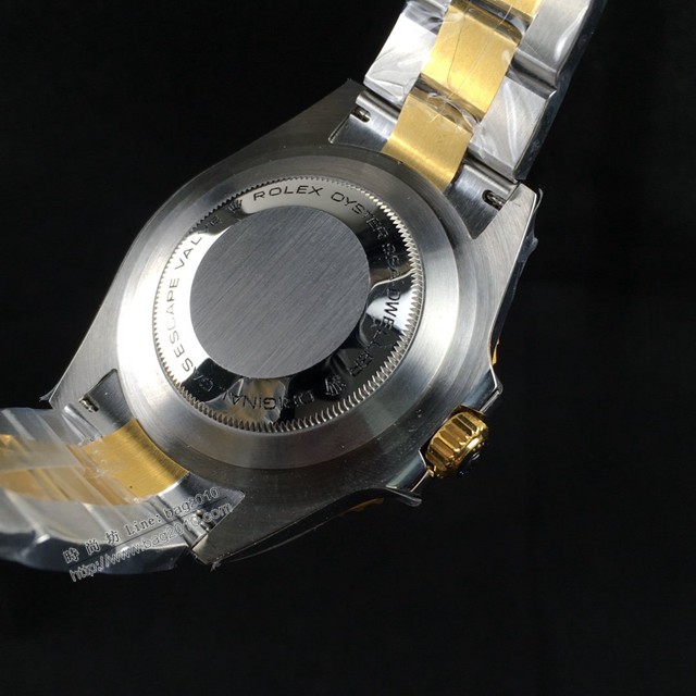 勞力士複刻手錶 勞力士單黃海使型 Rolex間金小鬼王SEA-DEWLLER 126603  gjs1709